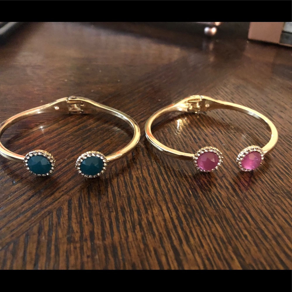 INC gold tone set of 2 bracelets